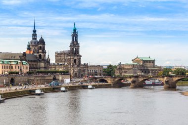 Dresden 'in panoramik görünümü