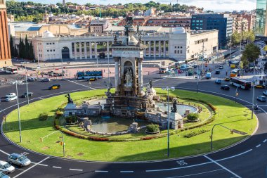 Barcelona merkezinin görünümü