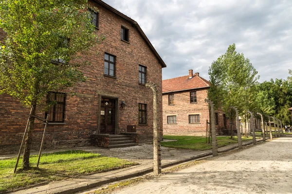 Kamp konsentrasi auschwitz — Stok Foto