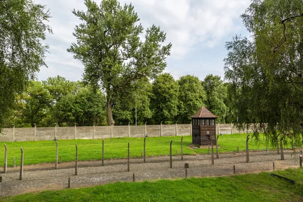 Concentration camp Auschwitz — Stock Photo, Image