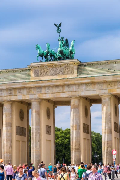 Puerta de Brandeburgo en Berlín - Alemania —  Fotos de Stock
