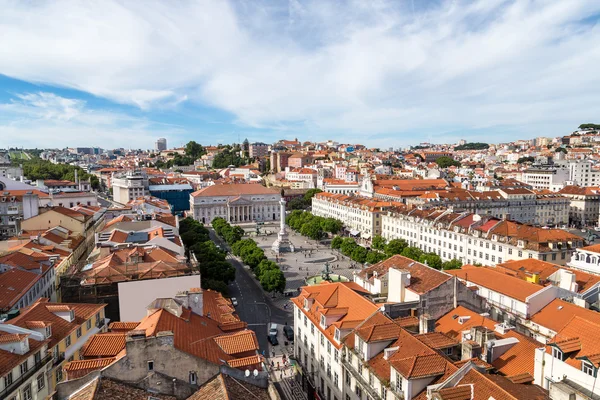 Bovenaanzicht van lisbon, portugal — Stockfoto