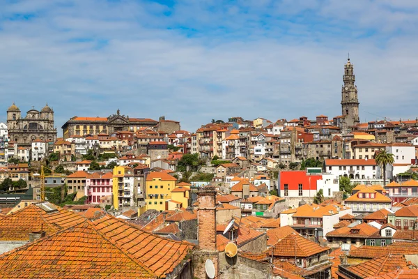 Portekiz 'deki Porto' nun hava görüntüsü — Stok fotoğraf