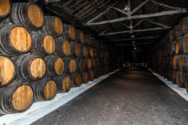 Barrels in  Porto, Portugal — Stock Photo, Image