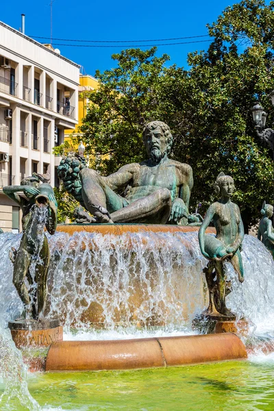 Fuente Río Turia en Valencia —  Fotos de Stock