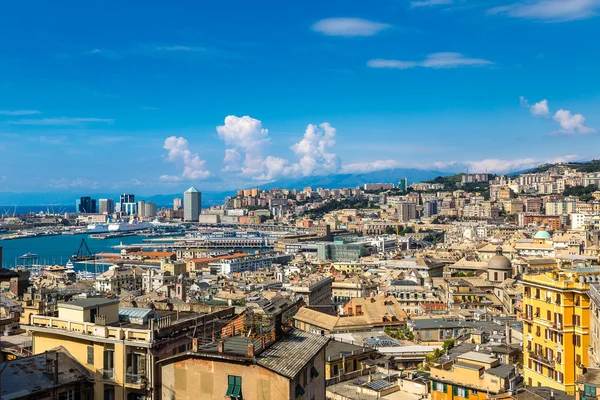 Puerto de Génova en Italia — Foto de Stock