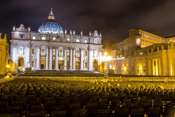 Bazylika Świętego Piotra w Vatican — Zdjęcie stockowe