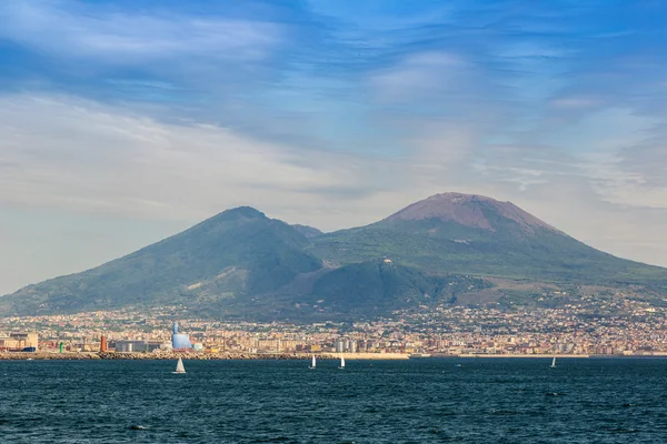 Vezüv Yanardağı Napoli, İtalya — Stok fotoğraf