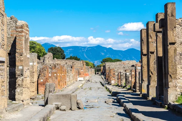 Pompeii stad, Italien — Stockfoto