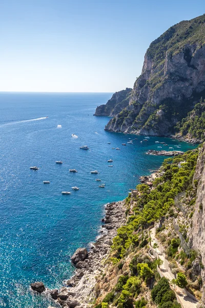 Isola di Capri in Italia — Foto Stock