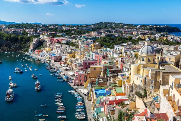 Procida island in Italië — Stockfoto