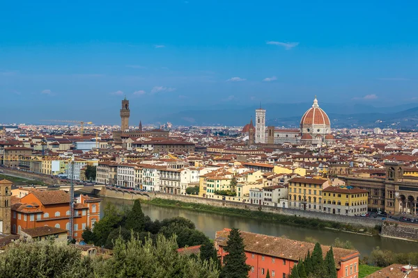 Panoramatický pohled na Florencii — Stock fotografie