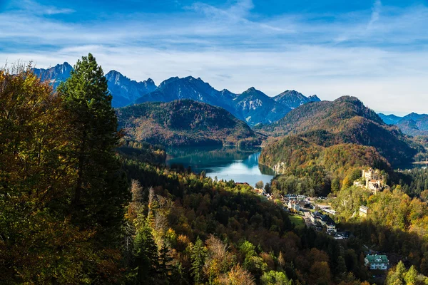 Alpes y lagos en Alemania — Foto de Stock