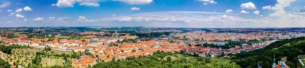 Városképet prágai nyári — Stock Fotó