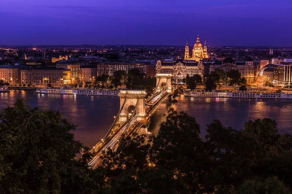 Panoráma, Budapest, Magyarország — Stock Fotó