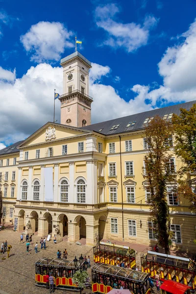Lviv  historic center of Ukraine — Stock Photo, Image