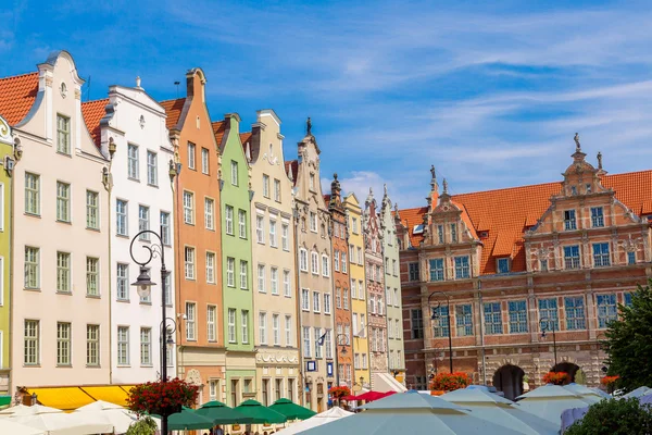 Gdansk Long Market street — Stock Fotó