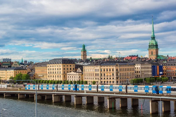 Гамла Стэн, старая часть Стокгольма — стоковое фото