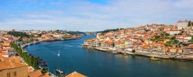Portekiz 'deki Porto' nun hava görüntüsü