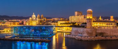 Kale ve katedral de la Binbaşı Marsilya