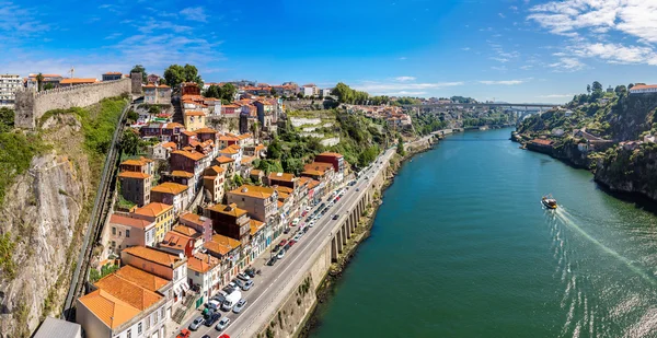 Portekiz 'deki Porto' nun hava görüntüsü — Stok fotoğraf