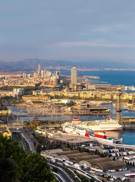 Vista panorámica de Barcelona — Foto de Stock