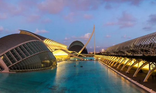 Stad van Kunsten en Wetenschappen in Valencia — Stockfoto