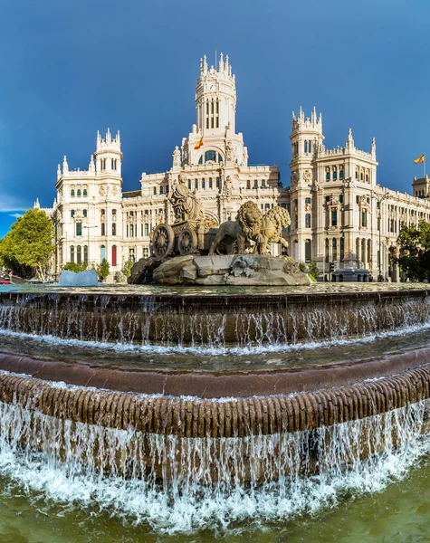 Fontány Cibeles v Madridu — Stock fotografie