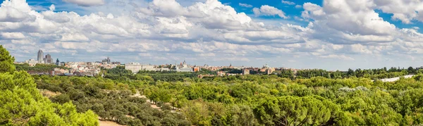 Vista panorâmica de Madrid, Espanha — Fotografia de Stock