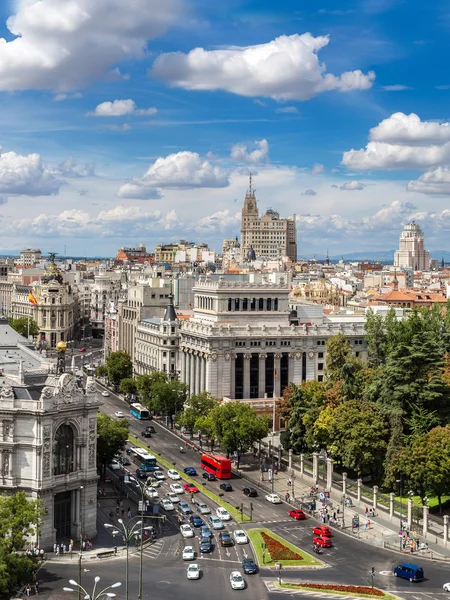 Plaza de Cibeles в Мадриде — стоковое фото