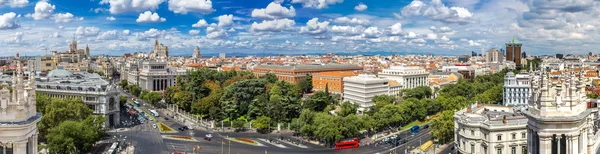 Plaza de cibeles w Madrycie — Zdjęcie stockowe