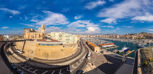 Oude haven in Marseille, Frankrijk — Stockfoto