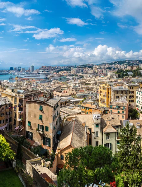 Puerto de Génova en Italia — Foto de Stock