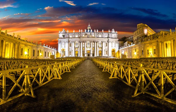 Basiliek van Saint Peter in Vaticaan — Stockfoto