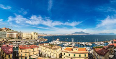 Napoli ve İtalya Vezüv Yanardağı