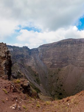 Vesuvius yanardağ krater