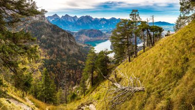 Alpler ve göller Almanya