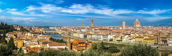 Panoramatický pohled na Florencii — Stock fotografie