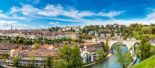 Panoramautsikt över bern — Stockfoto