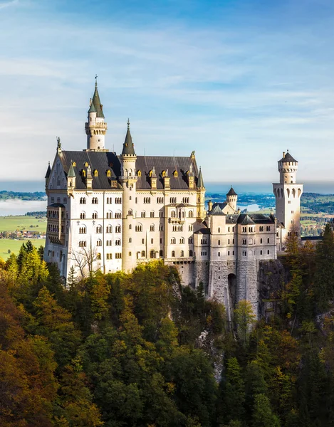 Castelo de Neuschwanstein na Alemanha — Fotografia de Stock