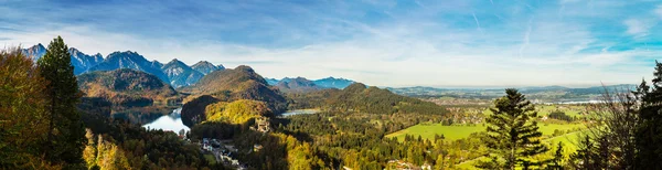 Alpes e lagos em Alemania — Fotografia de Stock