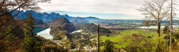 Alpes e lagos em Alemania — Fotografia de Stock