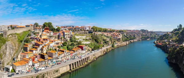 Portekiz 'deki Porto' nun hava görüntüsü — Stok fotoğraf