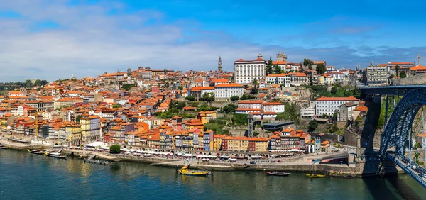 Panorama z Porto w Portugalii — Zdjęcie stockowe