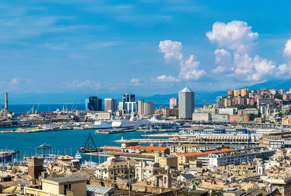 Port of Genoa in Italy — Stock Photo, Image