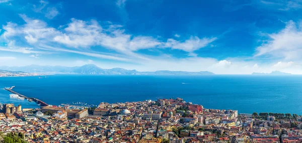 Panorama z Naples v Itálii — Stock fotografie