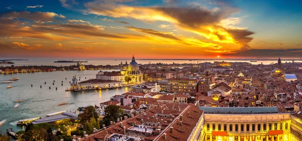 Вид з повітря на Венецію — стокове фото