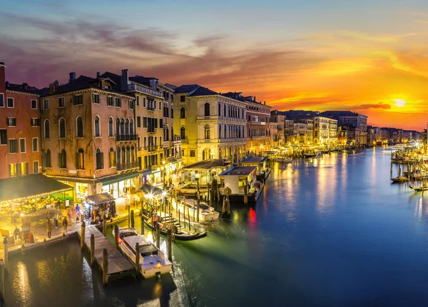 Venedik, İtalya 'daki Kanal Grande — Stok fotoğraf