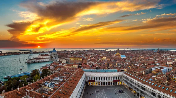 Flygfoto över Venedig — Stockfoto