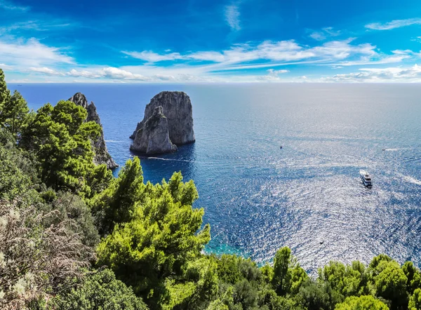 Ilha de Capri na Itália — Fotografia de Stock